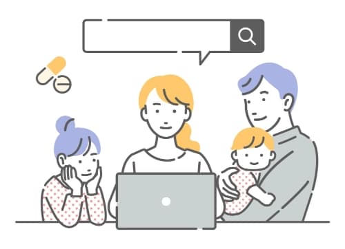 医薬品を見つけるには？