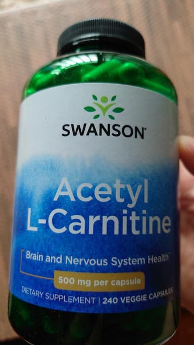 [SWANSON]アセチルL-カルニチン500mg 【1本240ベジカプセル】 レビュー投稿画像 サムネイル