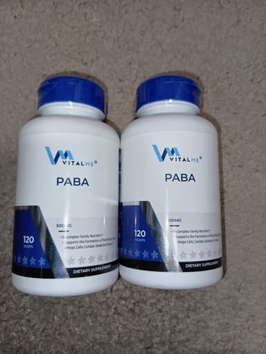 [VitalMe]バイタルミー PABA500mg 【1本120ベジカプセル】 レビュー投稿画像 サムネイル