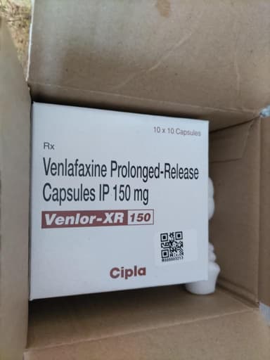 [イフェクサーSRジェネリック]ベンロールXR150mg 【1箱100カプセル】 レビュー投稿画像 サムネイル