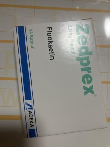 [プロザックジェネリック]ゼドプレックス20mg 【1箱24錠】 レビュー投稿画像 サムネイル
