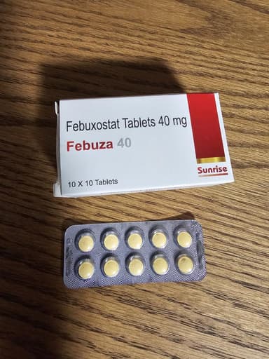 [フェブリクジェネリック]フェブザ40mg 【1箱100錠】 レビュー投稿画像 サムネイル