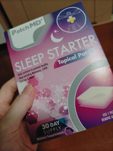[PatchMD]スリープスターター(睡眠障害改善) 【1袋30パッチ】 レビュー投稿画像 サムネイル
