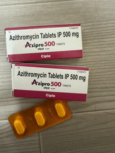 [ジスロマックジェネリック]アジプロ500mg 【1箱3錠】 レビュー投稿画像 サムネイル