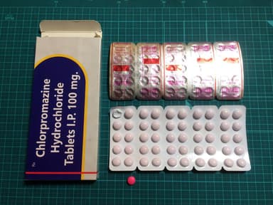 [コントミンジェネリック]クロルプロマジン100mg 【1箱100錠】 レビュー投稿画像 サムネイル