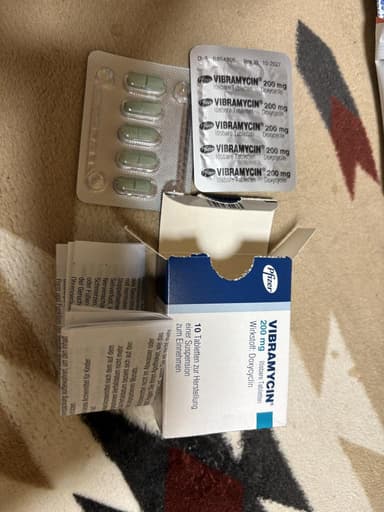 ビブラマイシン200mg 【1箱10錠】 レビュー投稿画像 サムネイル