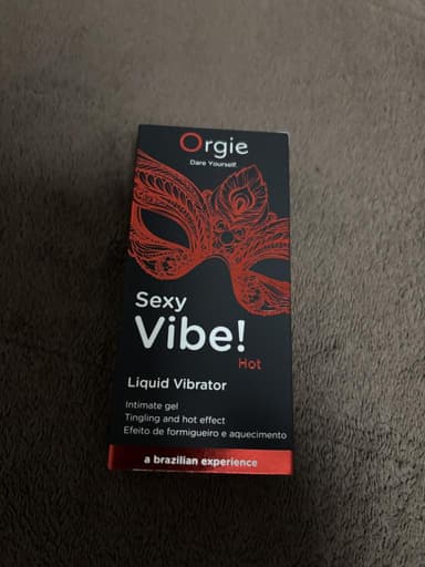 [Orgie]セクシーバイブ！リキッドバイブレーター(ホット) 【1箱15ml】 レビュー投稿画像 サムネイル