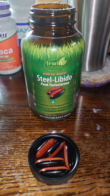 [irwin naturals]スティールリビドーピークテストステロン 【1本75リキッドソフトジェル】 レビュー投稿画像 サムネイル