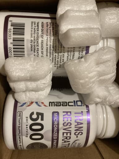 [maac10]トランスレスベラトロール250mg 【1本60カプセル】 レビュー投稿画像 サムネイル