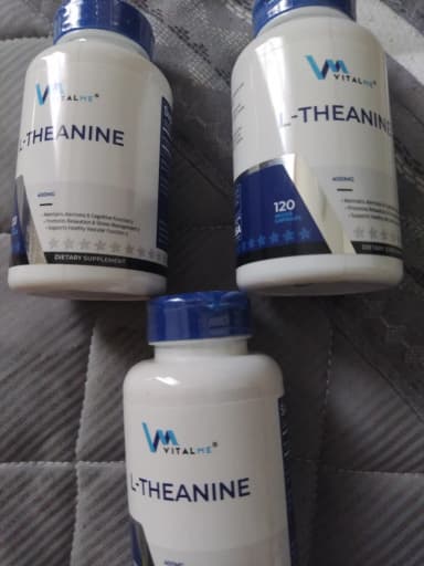 [VitalMe]バイタルミー L-テアニン400mg 【1本120ベジカプセル】 レビュー投稿画像 サムネイル