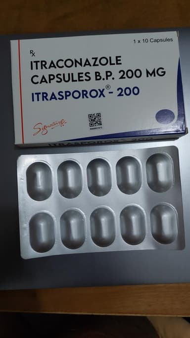 [イトリゾールジェネリック]イトラスポロックス200mg 【1箱10カプセル】 レビュー投稿画像 サムネイル