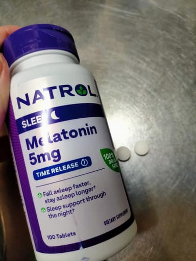 [NATROL]メラトニンタイムリリース5mg 【1本100錠】 レビュー投稿画像 サムネイル