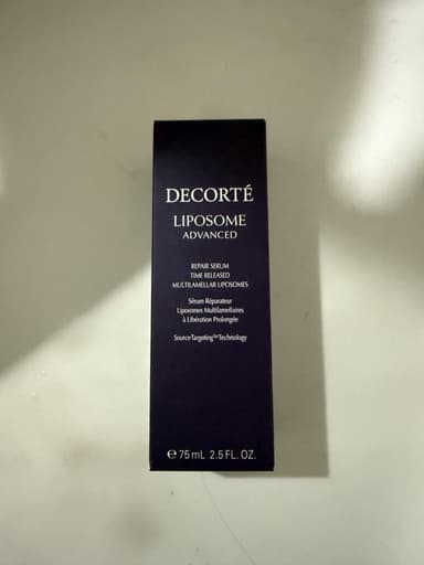 [DECORTE]リポソーム アドバンスド リペアセラム 【1箱75ml】 レビュー投稿画像 サムネイル