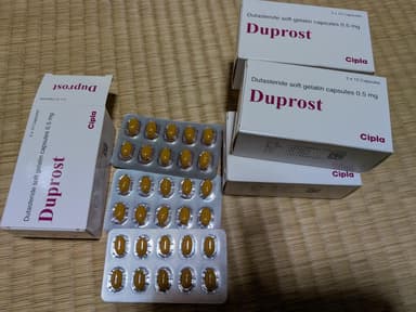 [ザガーロ/アボルブジェネリック]デュプロスト0.5mg 【1箱30カプセル】 レビュー投稿画像 サムネイル