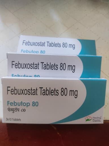 [フェブリクジェネリック]フェブトップ80mg 【1箱30錠】 レビュー投稿画像 サムネイル