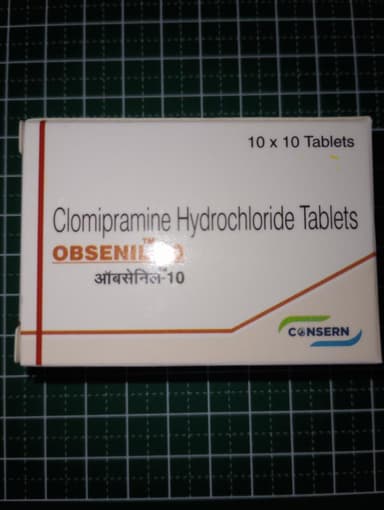 [アナフラニールジェネリック]オブセニル10mg 【1箱100錠】 レビュー投稿画像 サムネイル