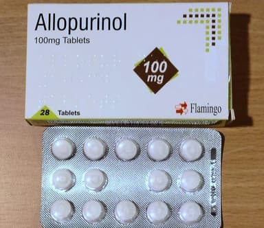 [ザイロリックジェネリック]アロプリノール100mg 【1箱28錠】 レビュー投稿画像 サムネイル