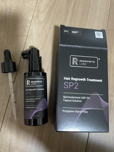 [REGROWTH LABS]リグロースラボ SP2(スピロノラクトン2％) 【1本60ml】 レビュー投稿画像 サムネイル
