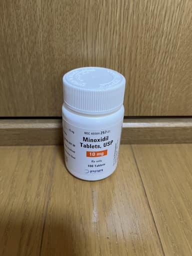 [ロニテンジェネリック]ミノキシジル10mg 【1本100錠】 レビュー投稿画像 サムネイル