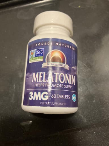 [SourceNaturals]メラトニン3mg 【1本60錠】 レビュー投稿画像 サムネイル