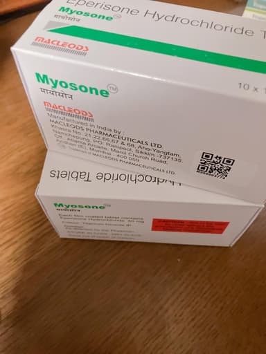 [ミオナールジェネリック]ミオゾン50mg 【1箱100錠】 レビュー投稿画像 サムネイル