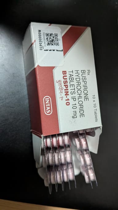 [バスパージェネリック]バスピン10mg レビュー投稿画像 サムネイル