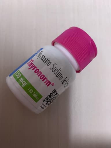 チロノーム150mcg 【1本120錠】 レビュー投稿画像 サムネイル