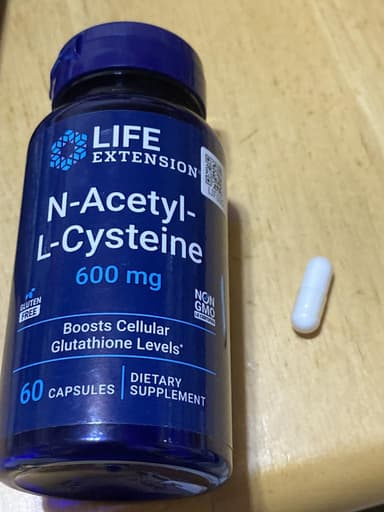 [LIFE EXTENSION]NアセチルLシステイン600mg 【1本60カプセル】 レビュー投稿画像 サムネイル