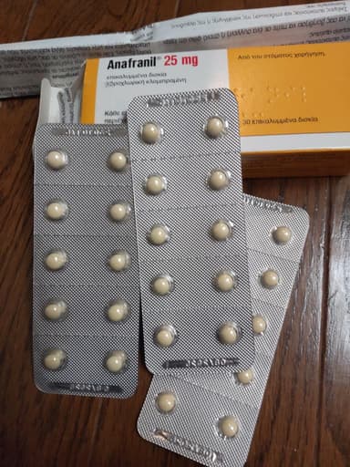アナフラニール25mg 【1箱30錠】 レビュー投稿画像 サムネイル