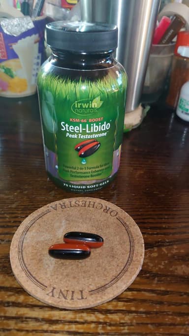 [irwin naturals]スティールリビドーピークテストステロン 【1本75リキッドソフトジェル】 レビュー投稿画像 サムネイル