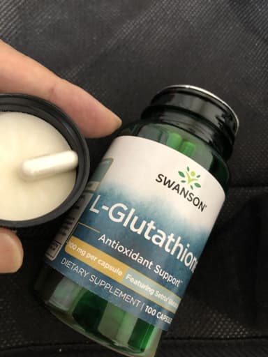[Swanson]L-グルタチオン100mg 【1本100カプセル】 レビュー投稿画像 サムネイル