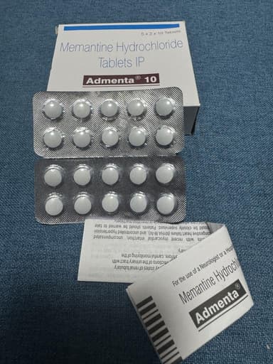 [メマリージェネリック]アドメンタ10mg 【1箱100錠】 レビュー投稿画像 サムネイル