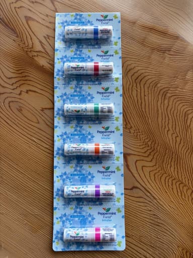 [PeppermintField]インヘラー 【1シート2ml×6本】 レビュー投稿画像 サムネイル