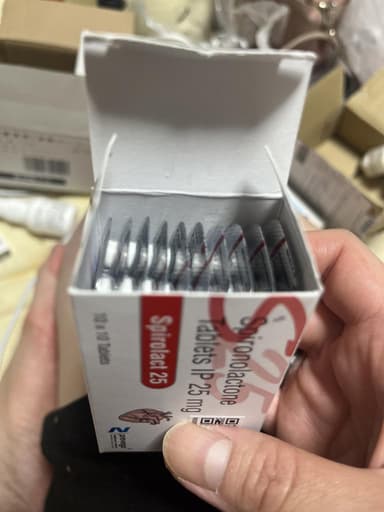 [アルダクトンジェネリック]スピロノラクト25 【1箱100錠】 レビュー投稿画像 サムネイル