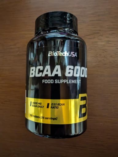 [BioTechUSA]BCAA6000 【1本100錠】 レビュー投稿画像 サムネイル