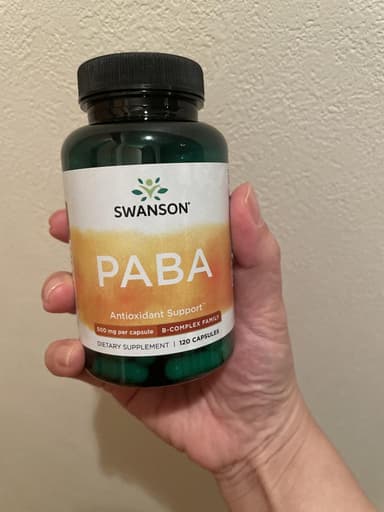 [SWANSON]PABA500mg 【1本120カプセル】 レビュー投稿画像 サムネイル