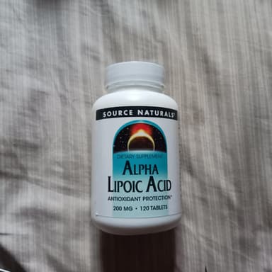 [SOURCE NATURALS]アルファリポ酸200mg 【1本120錠】 レビュー投稿画像 サムネイル