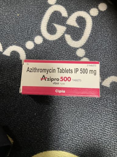 [ジスロマックジェネリック]アジプロ500mg 【1箱3錠】 レビュー投稿画像 サムネイル