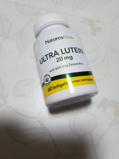 [NaturesPlus]ウルトラルテイン20mg 【1本60ソフトジェル】 レビュー投稿画像 サムネイル
