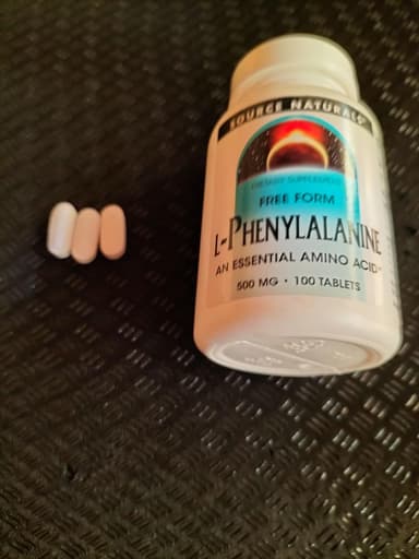 フェニルアラニン500mg 【1本100錠】 レビュー投稿画像 サムネイル