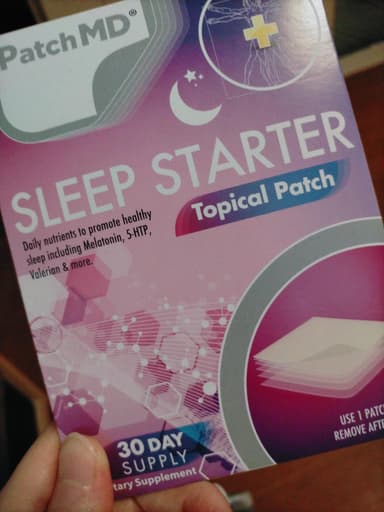 [PatchMD]スリープスターター(睡眠障害改善) 【1袋30パッチ】 レビュー投稿画像 サムネイル