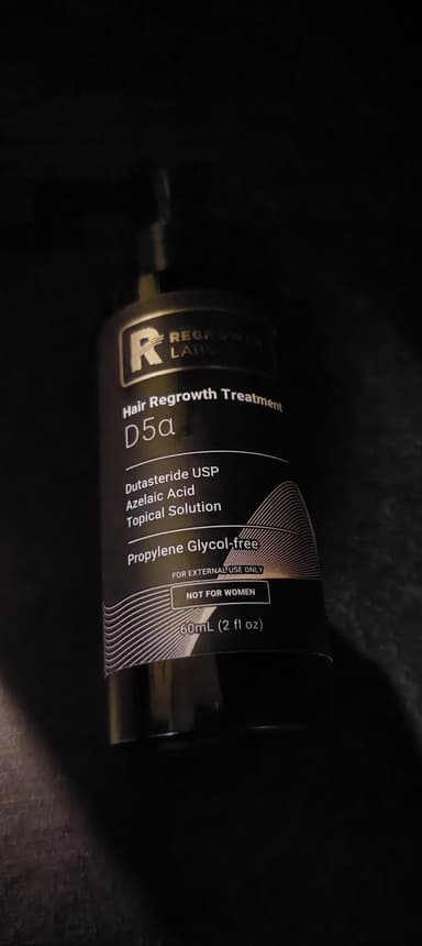 [REGROWTH LABS]リグロースラボ D5α(デュタステリド0.5％) 【1本60ml】 レビュー投稿画像 サムネイル