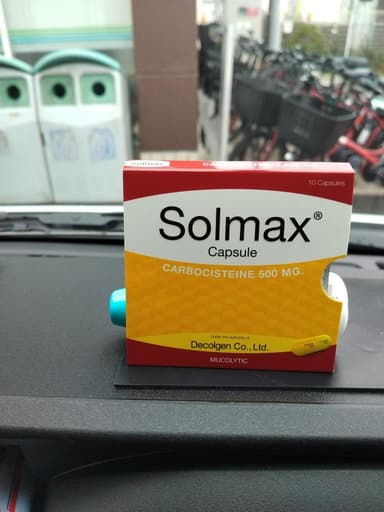 [ムコダインジェネリック]ソルマックス500mg 【1シート10カプセル】 レビュー投稿画像 サムネイル