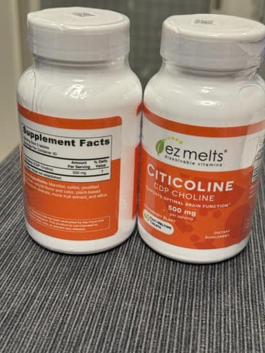 [ez melts]シチコリン250mg 【1本60錠】 レビュー投稿画像 サムネイル