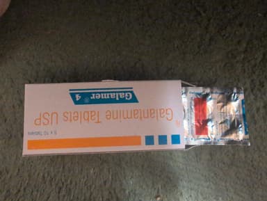 ジェネリックレミニール（Galamer）4mg 【1箱50錠】 レビュー投稿画像 サムネイル