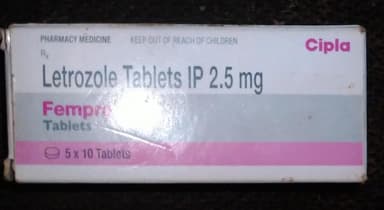 [フェマーラジェネリック]フェムプロ2.5mg 【1箱50錠】 レビュー投稿画像 サムネイル