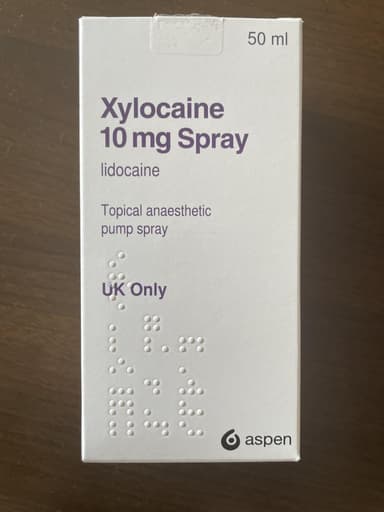 キシロカイン10％スプレー 【1本50ml】 レビュー投稿画像 サムネイル