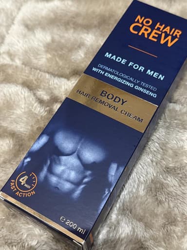 [NoHairCrew]ボディヘアリムーバルクリーム 【1本200ml】 レビュー投稿画像 サムネイル