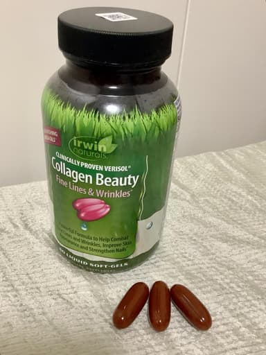 [irwin naturals]コラーゲンビューティ 【1本80リキッドソフトジェル】 レビュー投稿画像 サムネイル