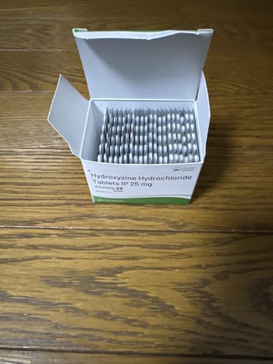 [アタラックスジェネリック]アタライズ25mg 【1箱300錠】 レビュー投稿画像 サムネイル